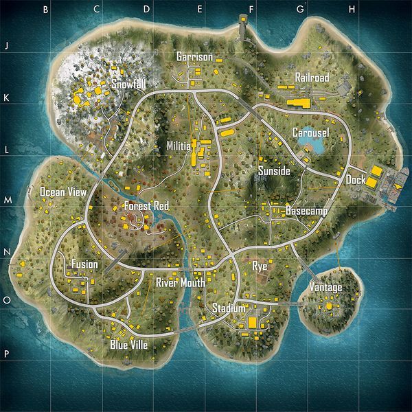 FreeFire Alpine Map