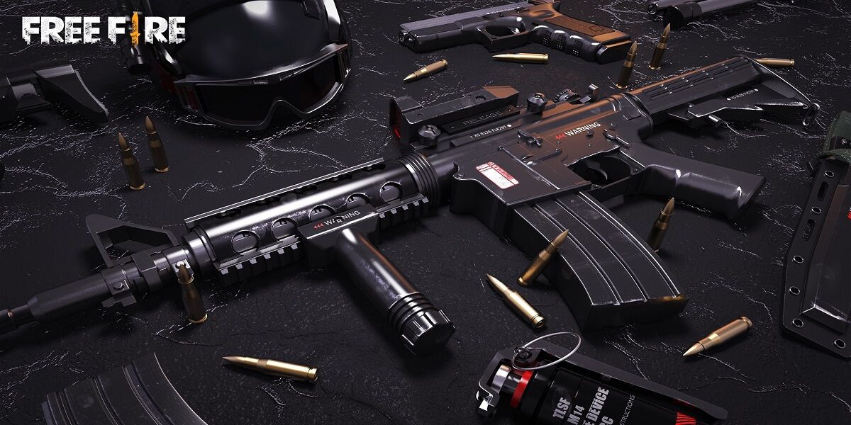 Assault rifles in Free Fire